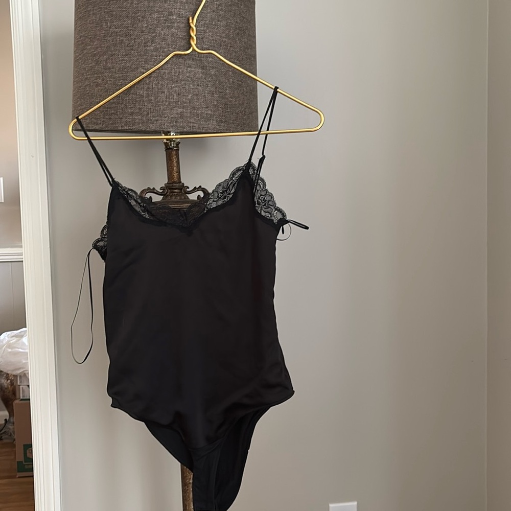 BODYSUIT BLACK ZARA, SIZE XS , NEW WITH TAGS